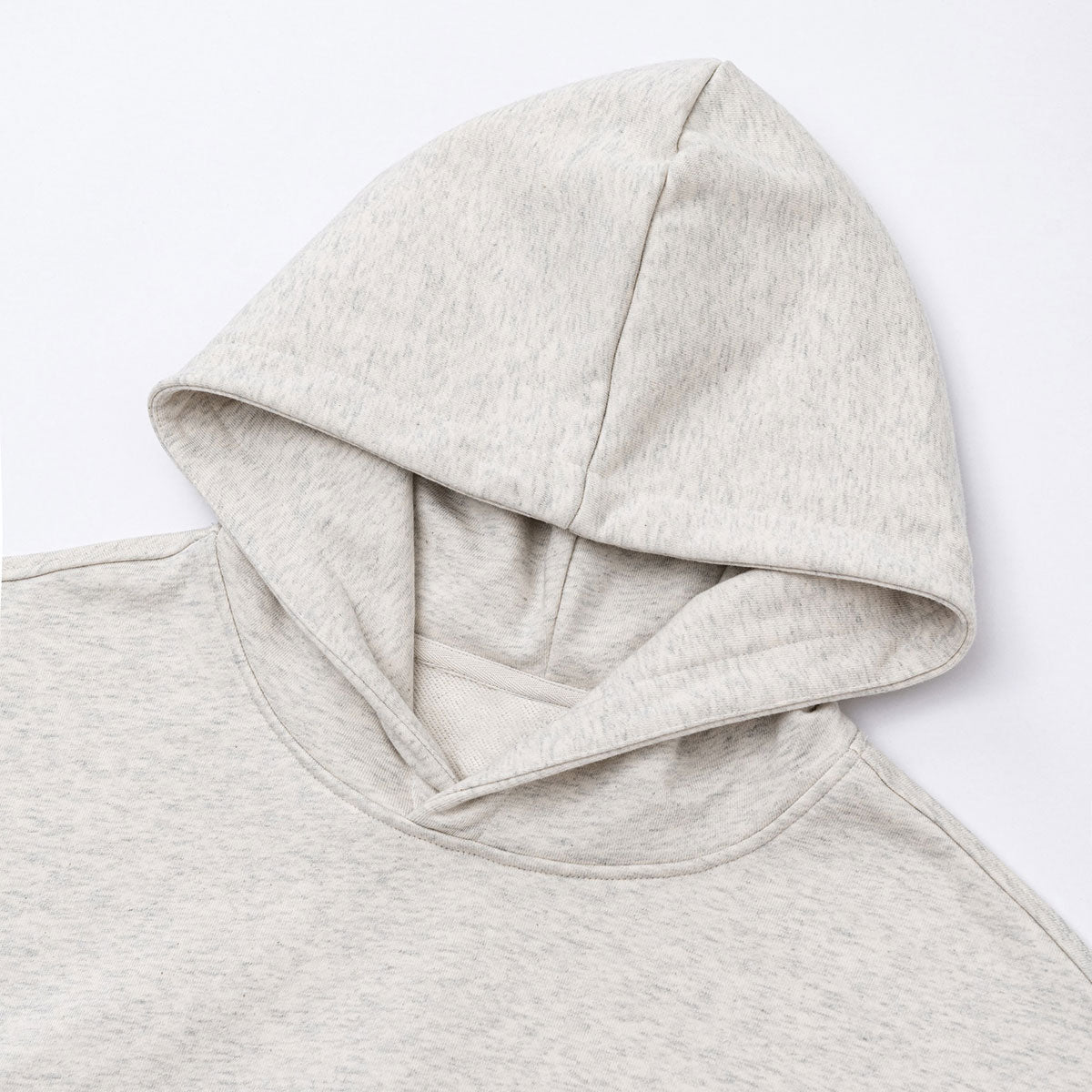 Solid Kangaroo Pocket Crop Hoodie