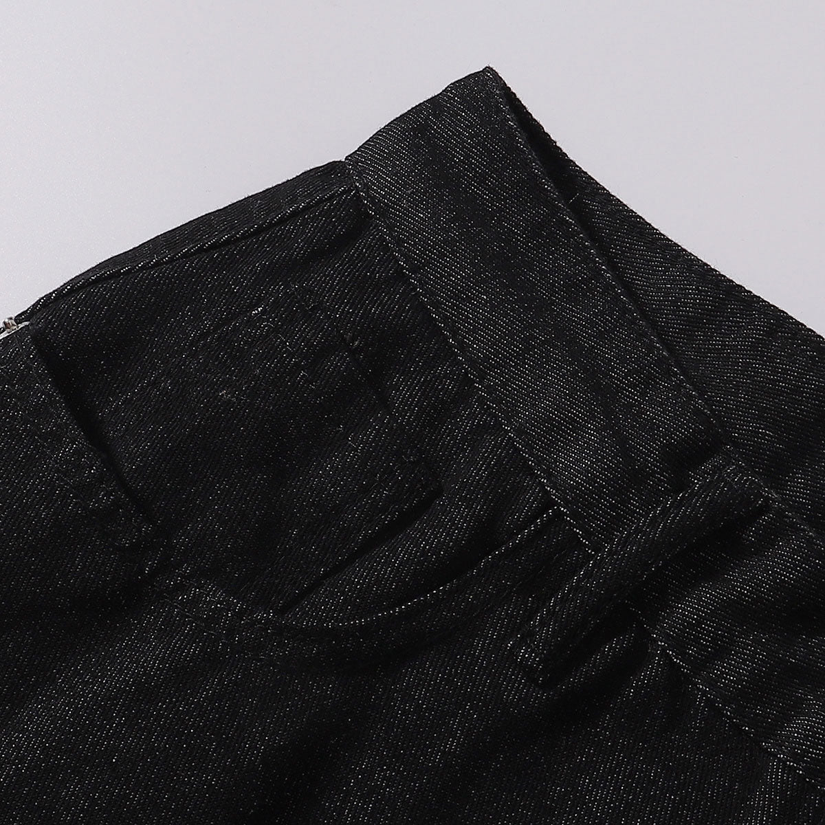 Shibuya Dragon Embroidered Wide Leg Jeans
