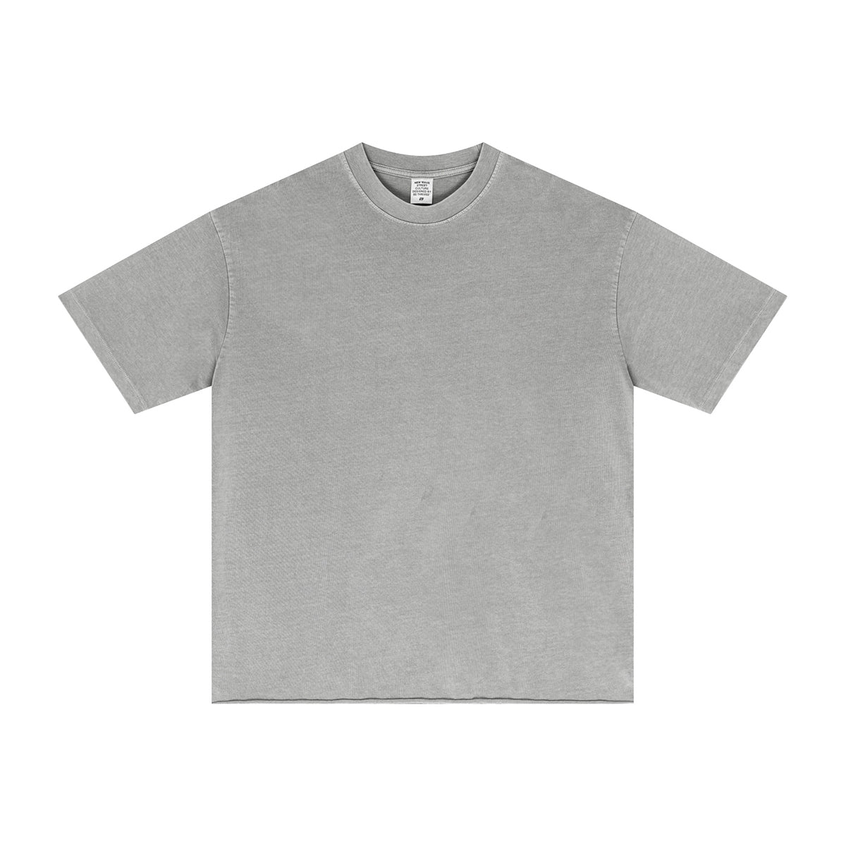 Heavyweight Washed Raw Edge Tee 275gsm
