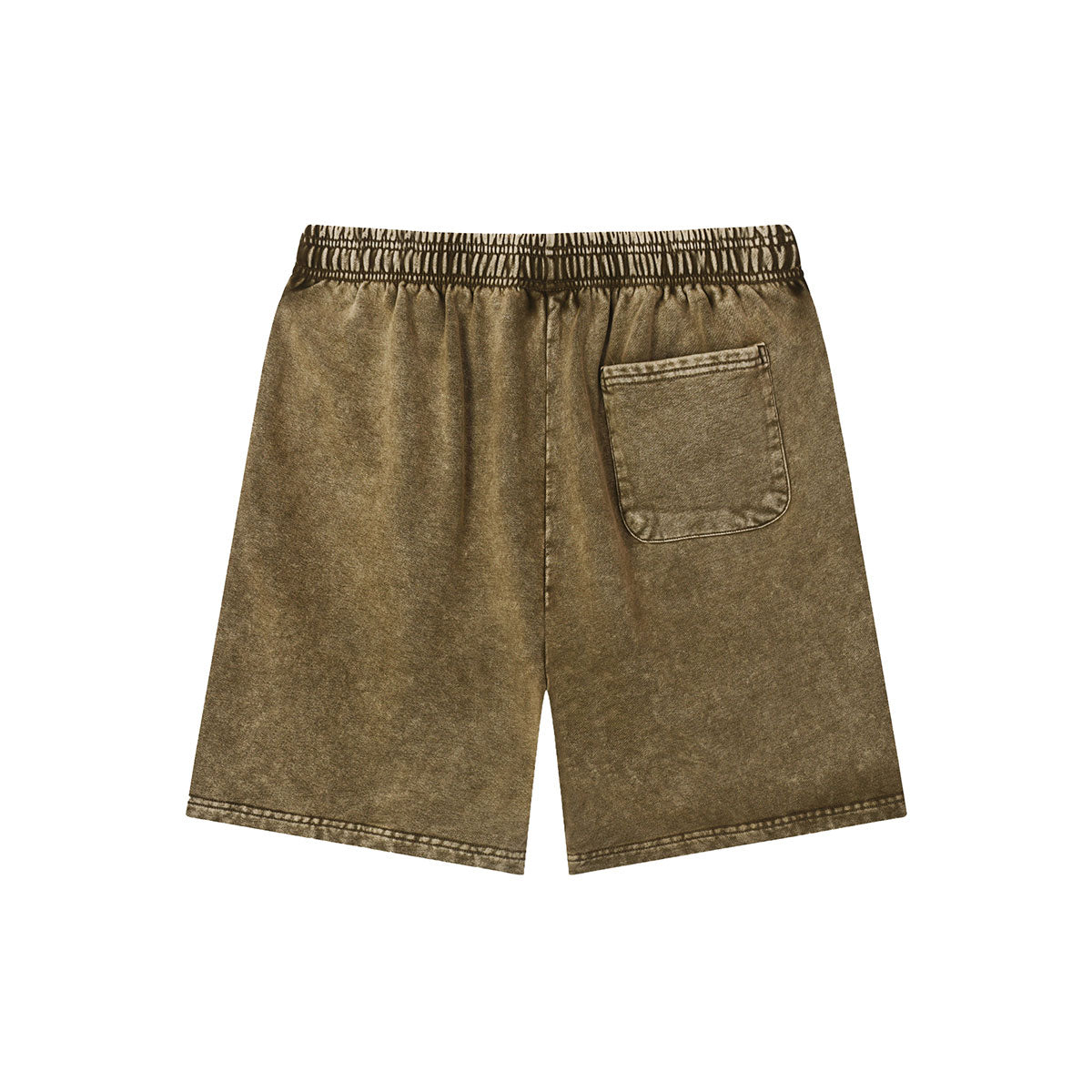 Vintage Washed Relaxed Fit Casual Sweat Shorts