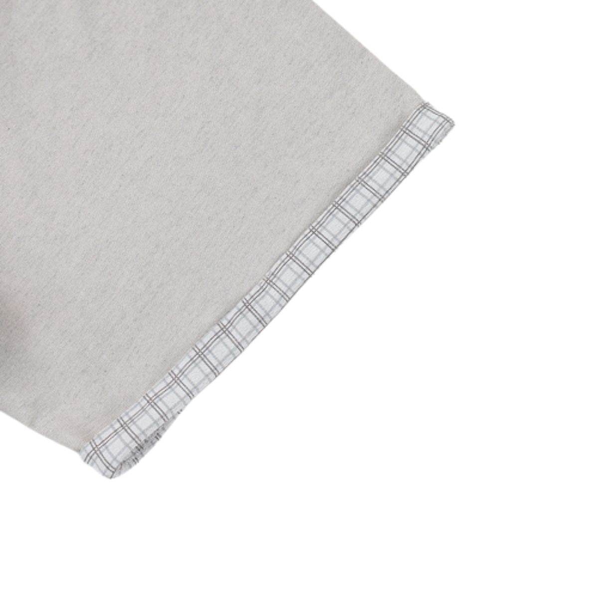Oversized Cotton Crew Neck Tee 250G