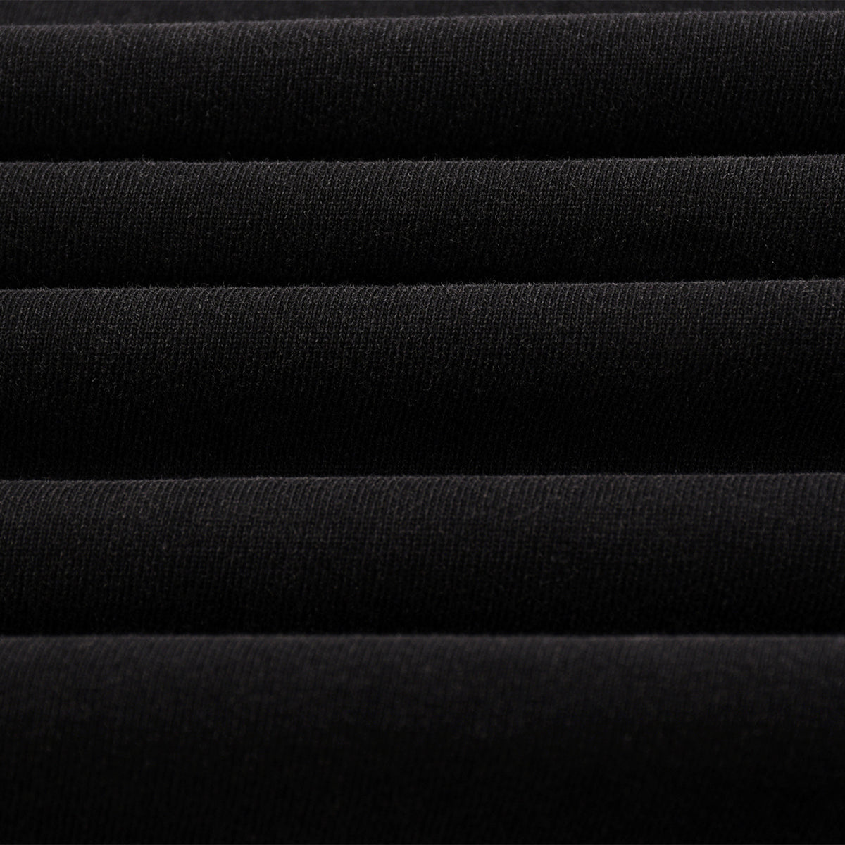 Black Washed Cotton Ripped Boxy Tee