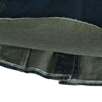 Short-Sleeve Button-Front Denim Shirt