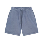 Stone Wash Thick Cotton Shorts