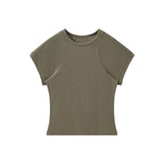 Academia Style Soft Daily Wear Stretch Tee