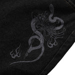 Vintage Black Straight Leg Jeans
