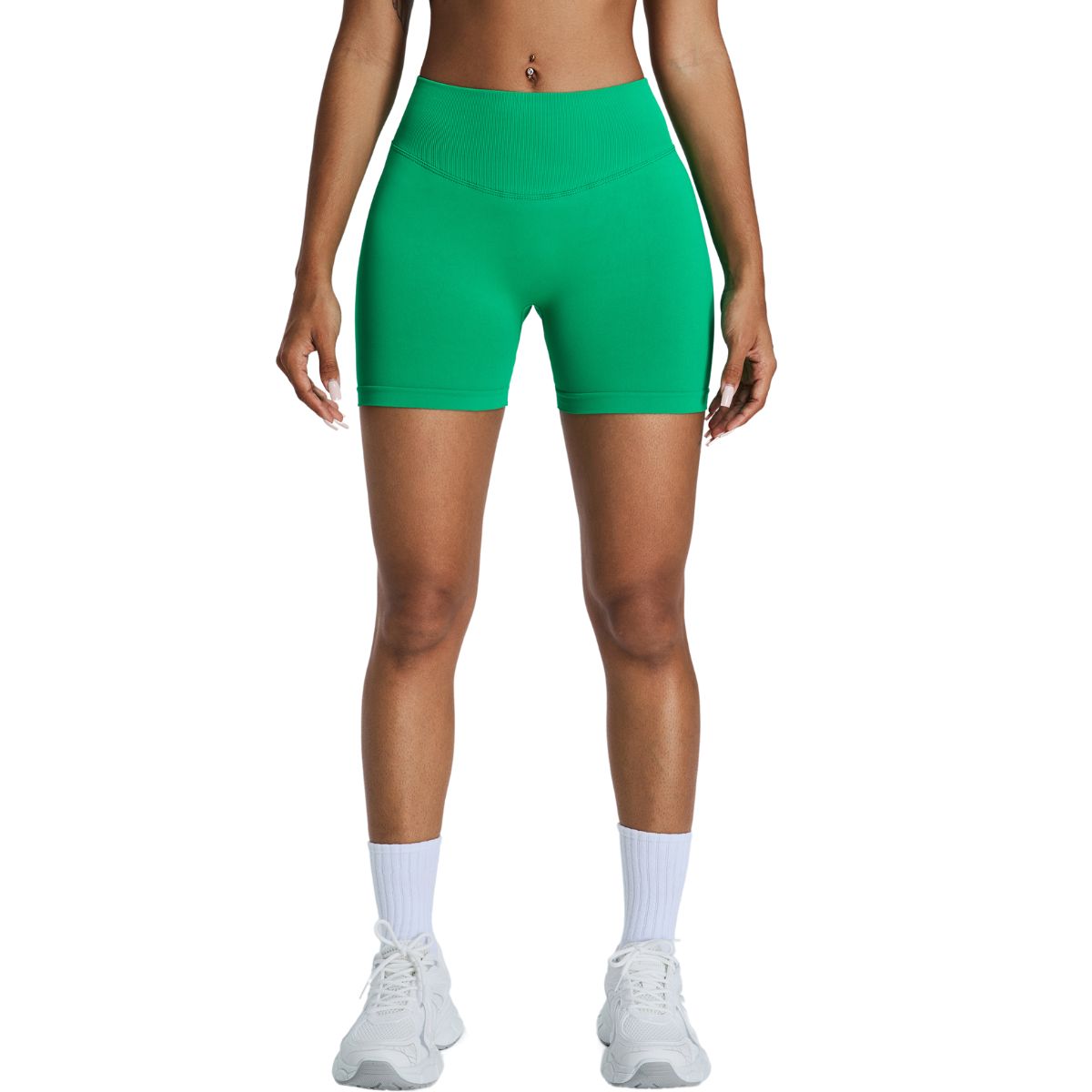 High-Waisted Quick Dry Workout Shorts