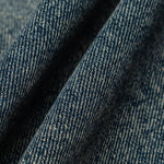 Washed Embroidered Design Spring & Autumn Pocket Denim Jacket