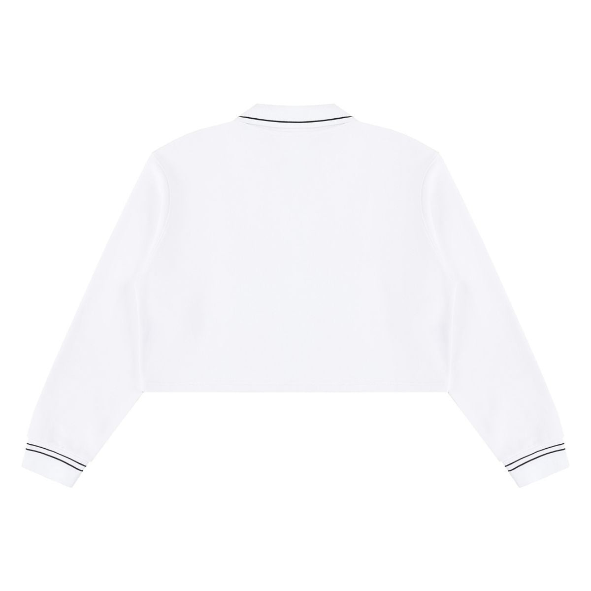 410G Heavyweight Cotton Cropped Sweatshirt | Coverstitch Detail Street Pullover