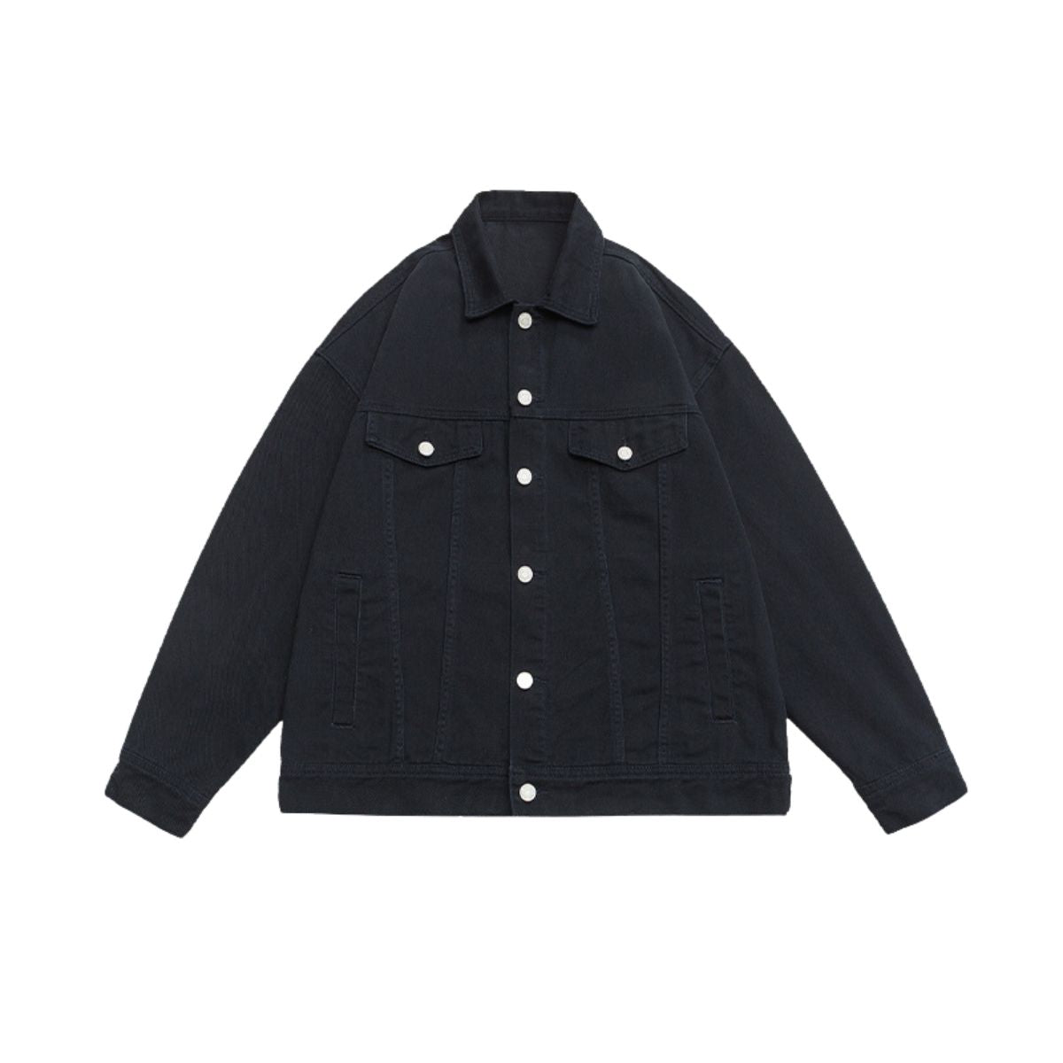 Unisex Washed Trucker Denim Jacket