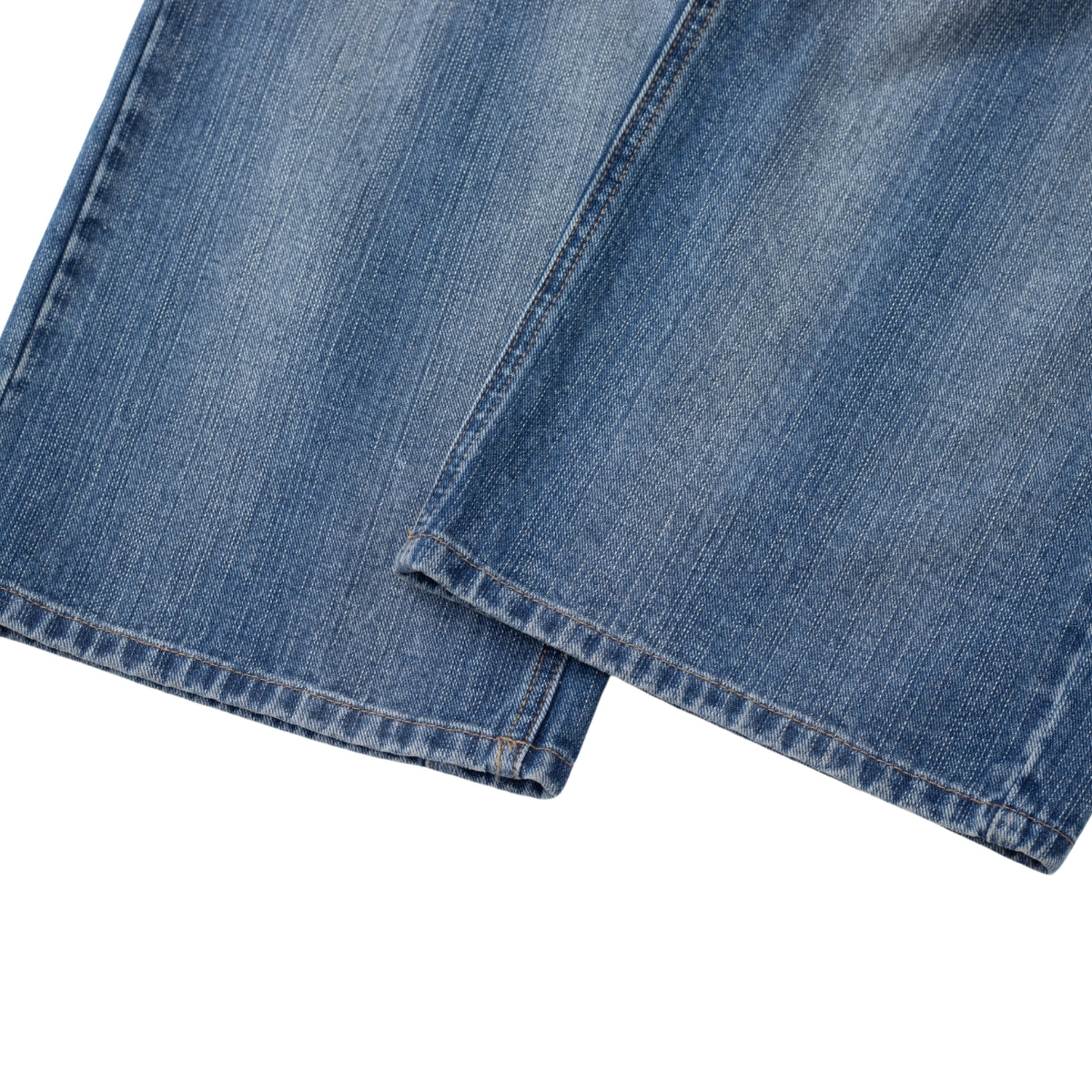 Paris Button Baggy Wide-Leg Denim Jeans