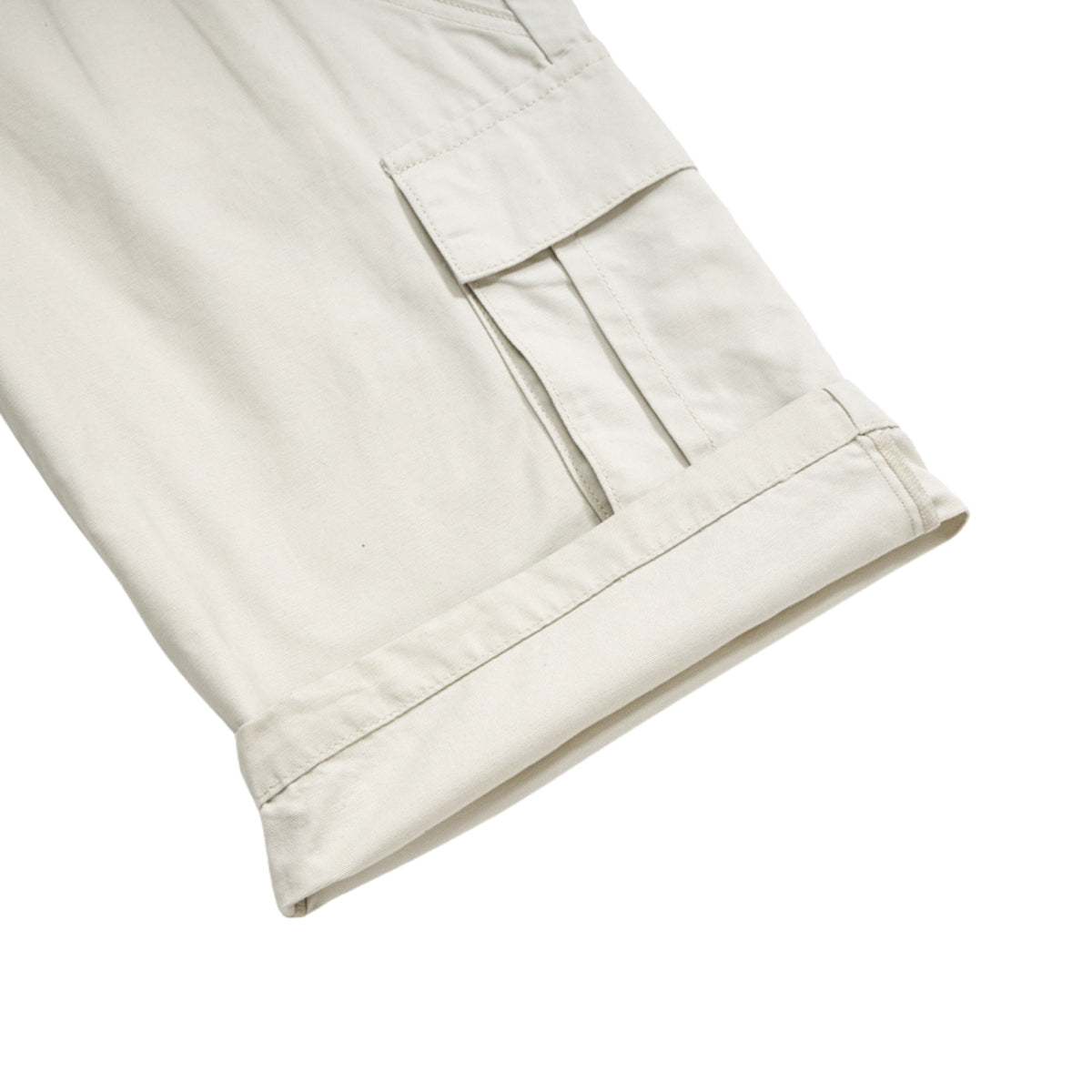 High-Waist Multi-Pocket Cargo Bermuda Shorts