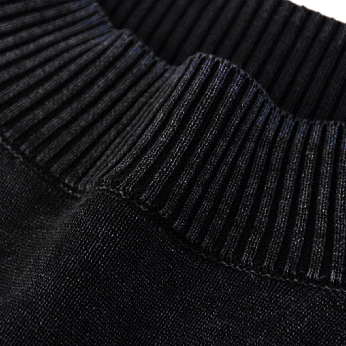 Vintage Snow Wash Cropped Cotton Knit Sweater