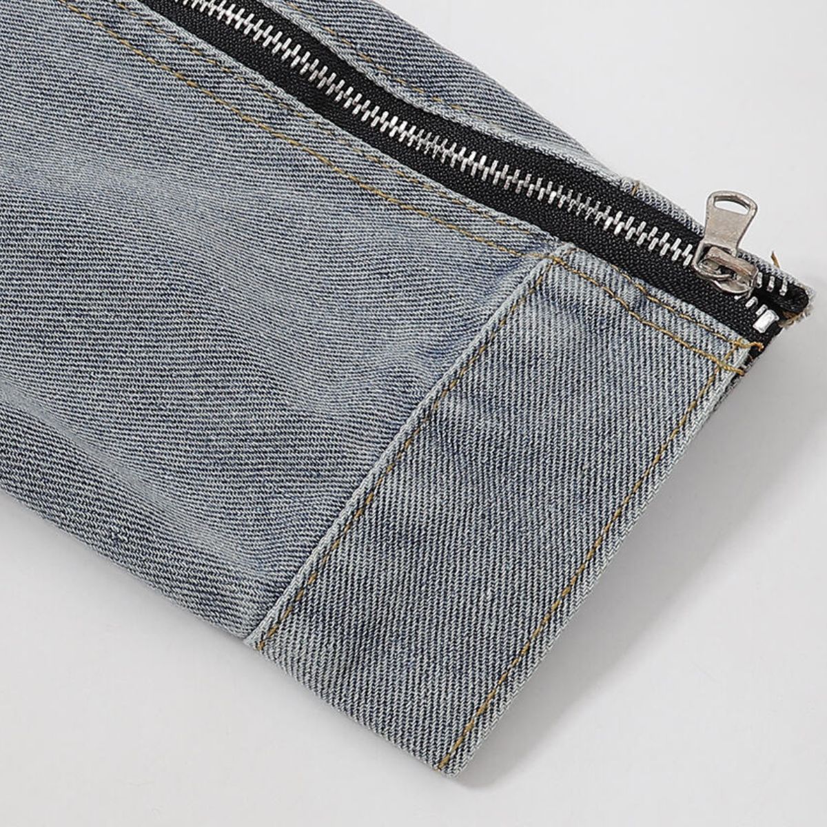 Relaxed Washed Faded Denim Jacket