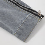 Relaxed Washed Faded Denim Jacket