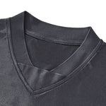 Cyber-Grunge Distressed Cutout Y2K Cropped Top