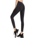 High Rise Skinny Denim Capri Jeggings