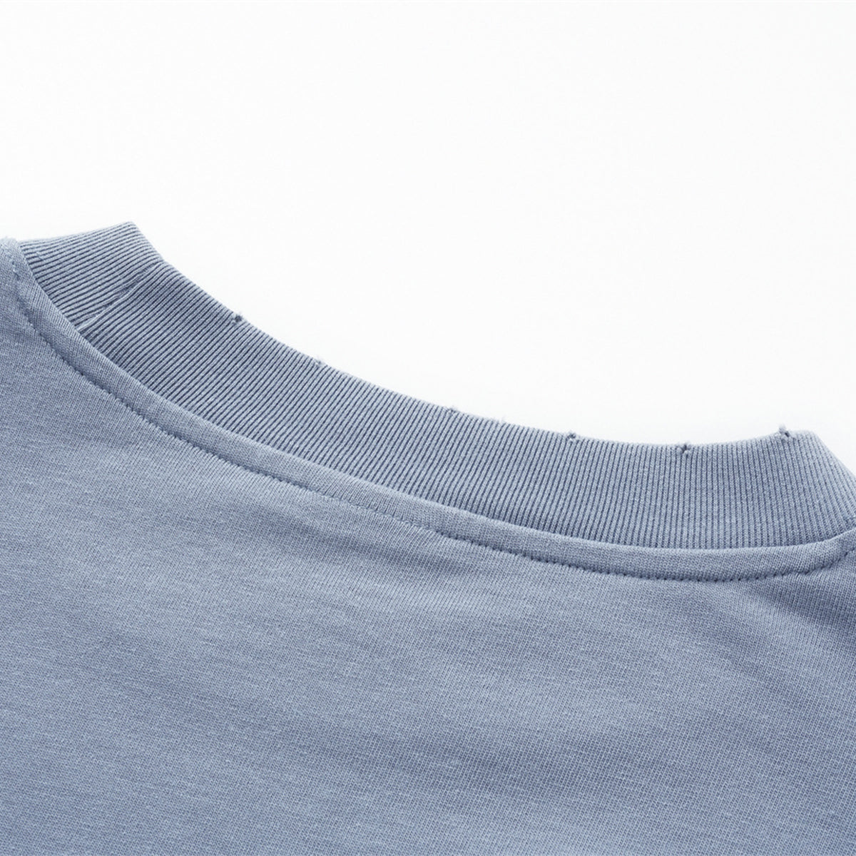 Washed Colorblock Contrast Sleeve Tee