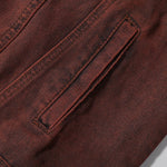 Ombre Spray-Dyed Denim Jacket