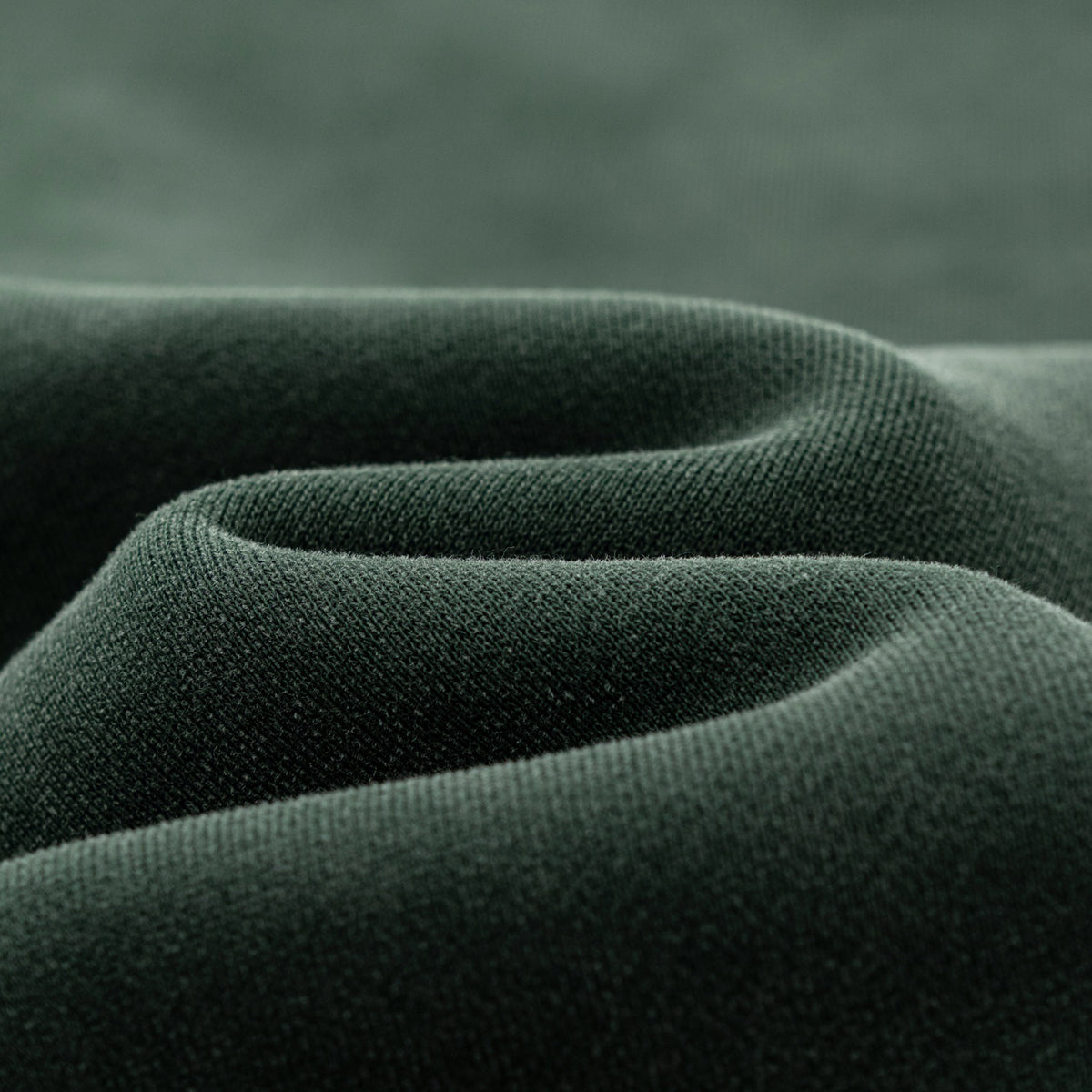 Crew Neck Mock Two-Layer Fleece Sweatshirt