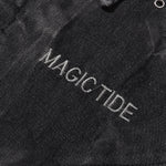 Streetwear Black Washed Denim Jacket