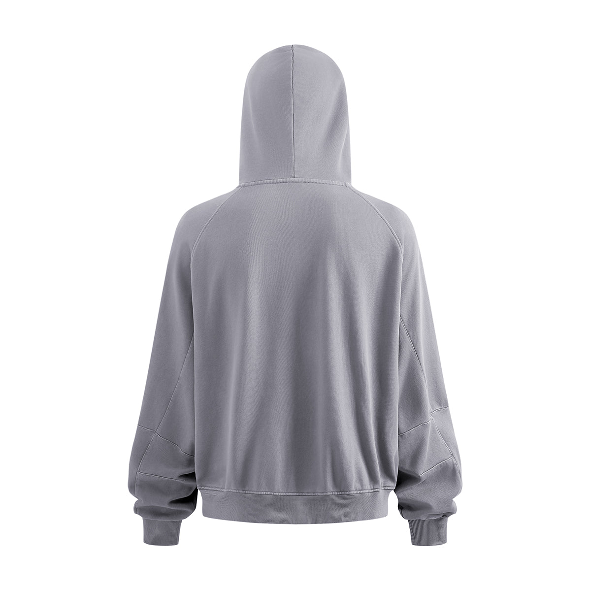 Heavyweight Washed Cotton Boxy Hoodie