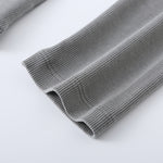 Ruched Fitted Long Sleeve Hoodie Top