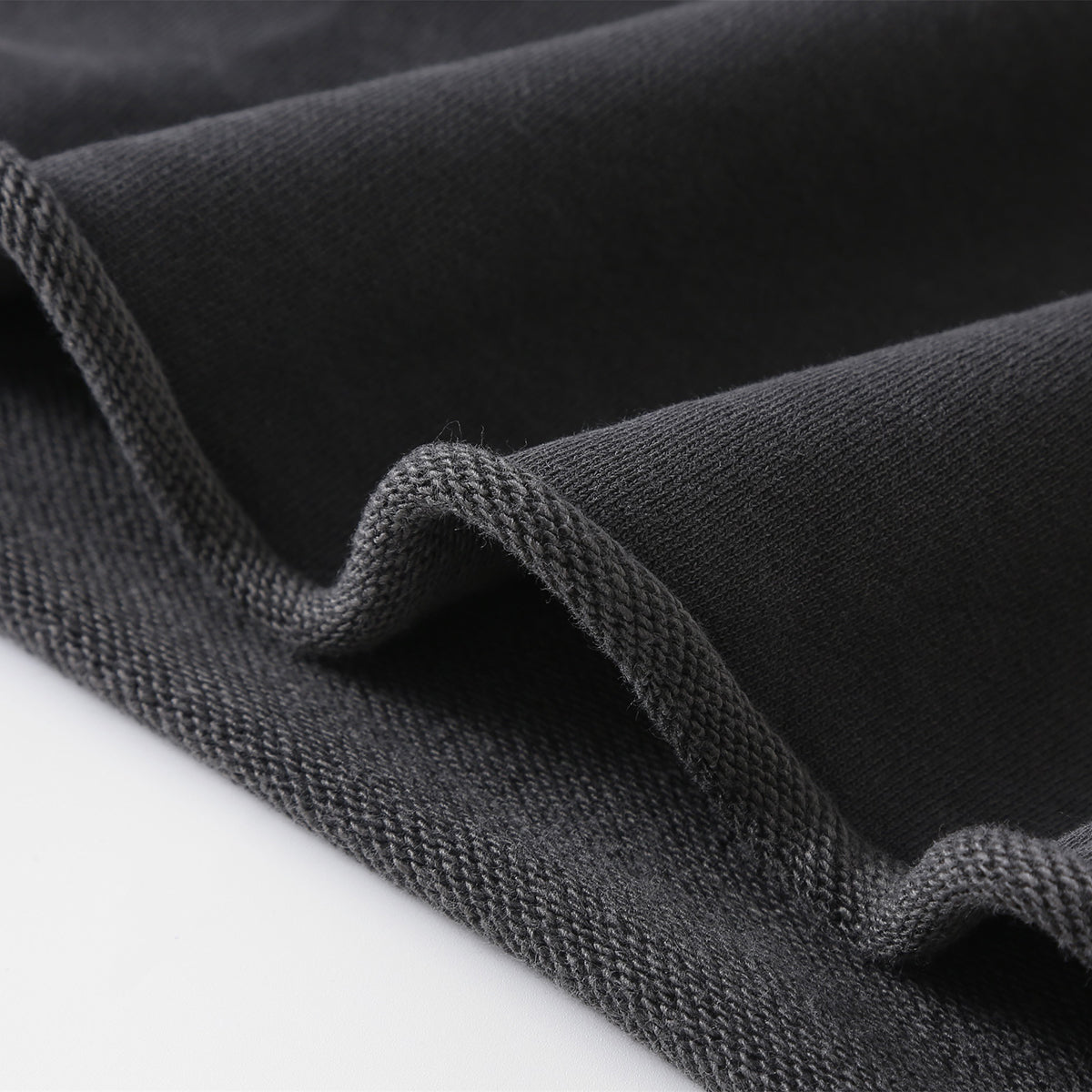 Ruched Waist Cotton Cropped Hoodie