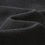 Ruched Waist Cotton Cropped Hoodie