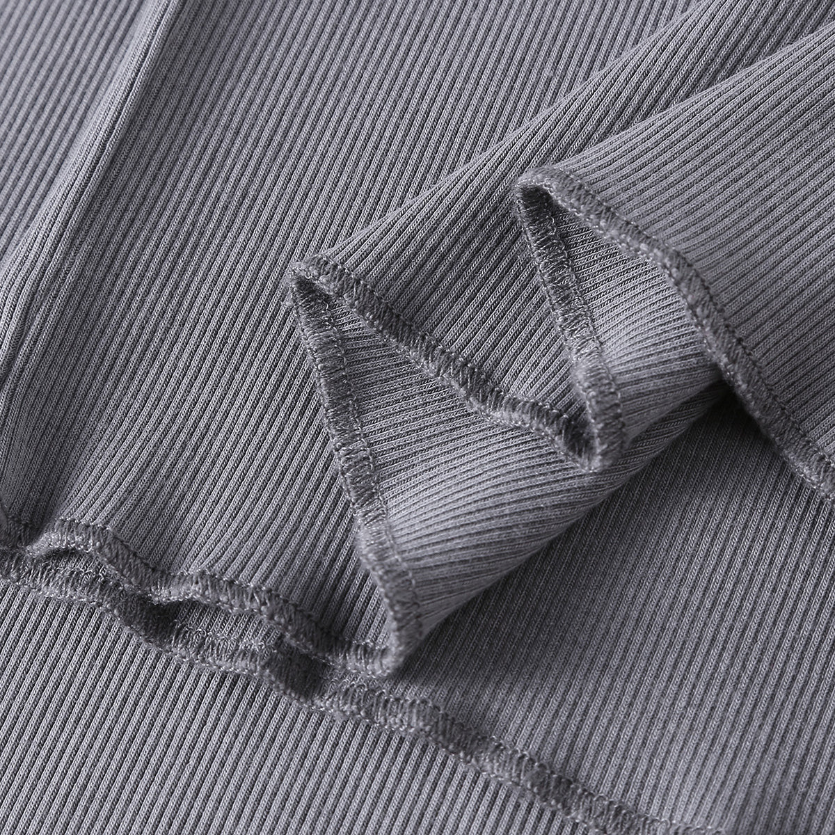 Women's Relaxed Straight Leg Ribbed Trousers