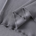 Women's Relaxed Straight Leg Ribbed Trousers