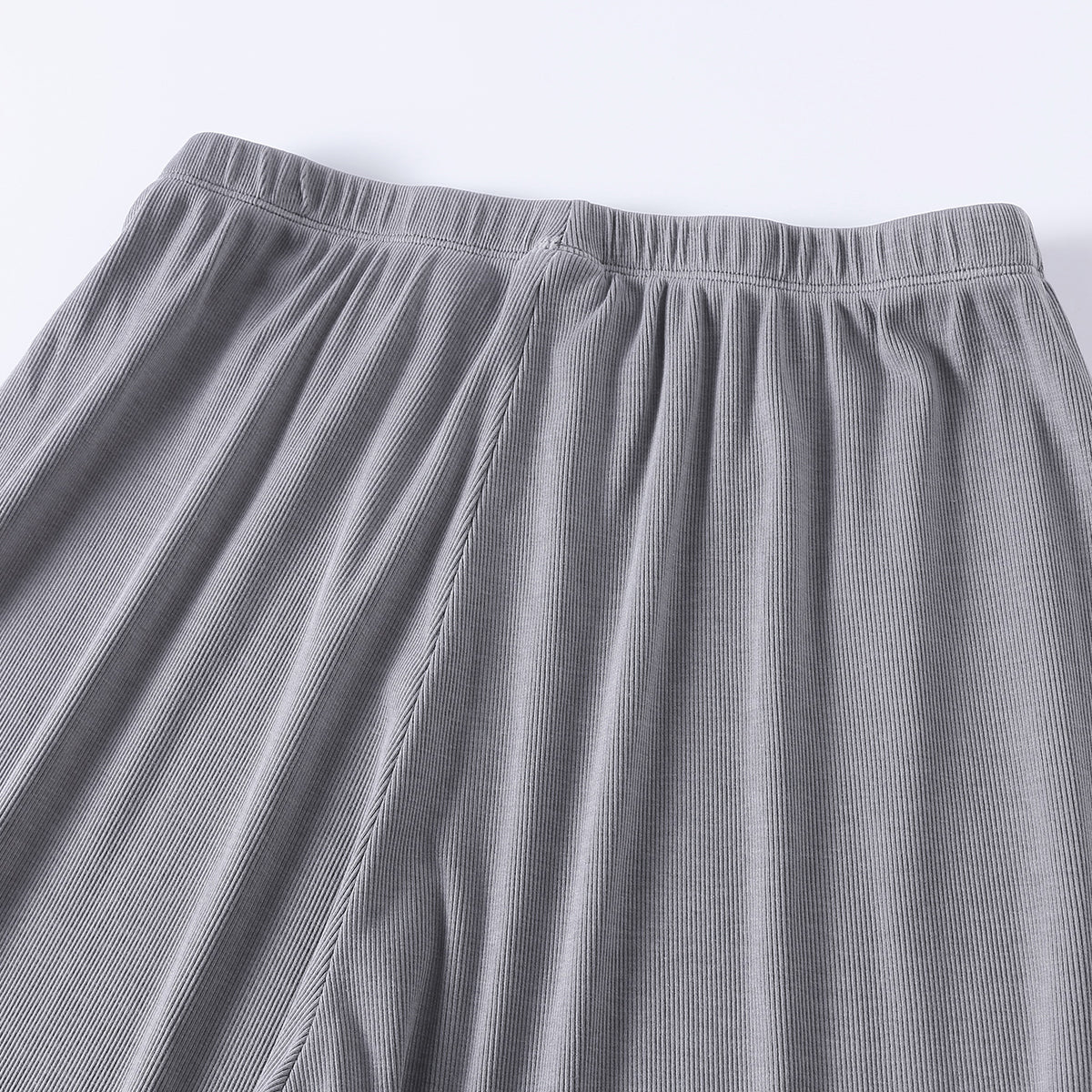 Women's Relaxed Straight Leg Ribbed Trousers