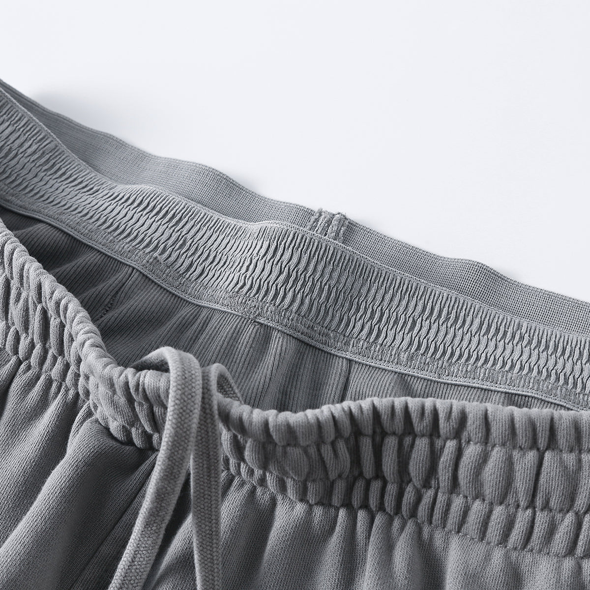 Heavy Wash Cotton Double Waistband Sweatpants