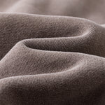 Front-Zip Raw Edge Ripped Hoodie