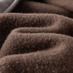 Front-Zip Raw Edge Ripped Hoodie