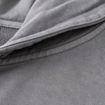 Heavyweight Washed Cotton Zip-Up Hoodie