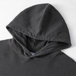 Heavyweight Washed Cotton Kangaroo Pocket Hoodie