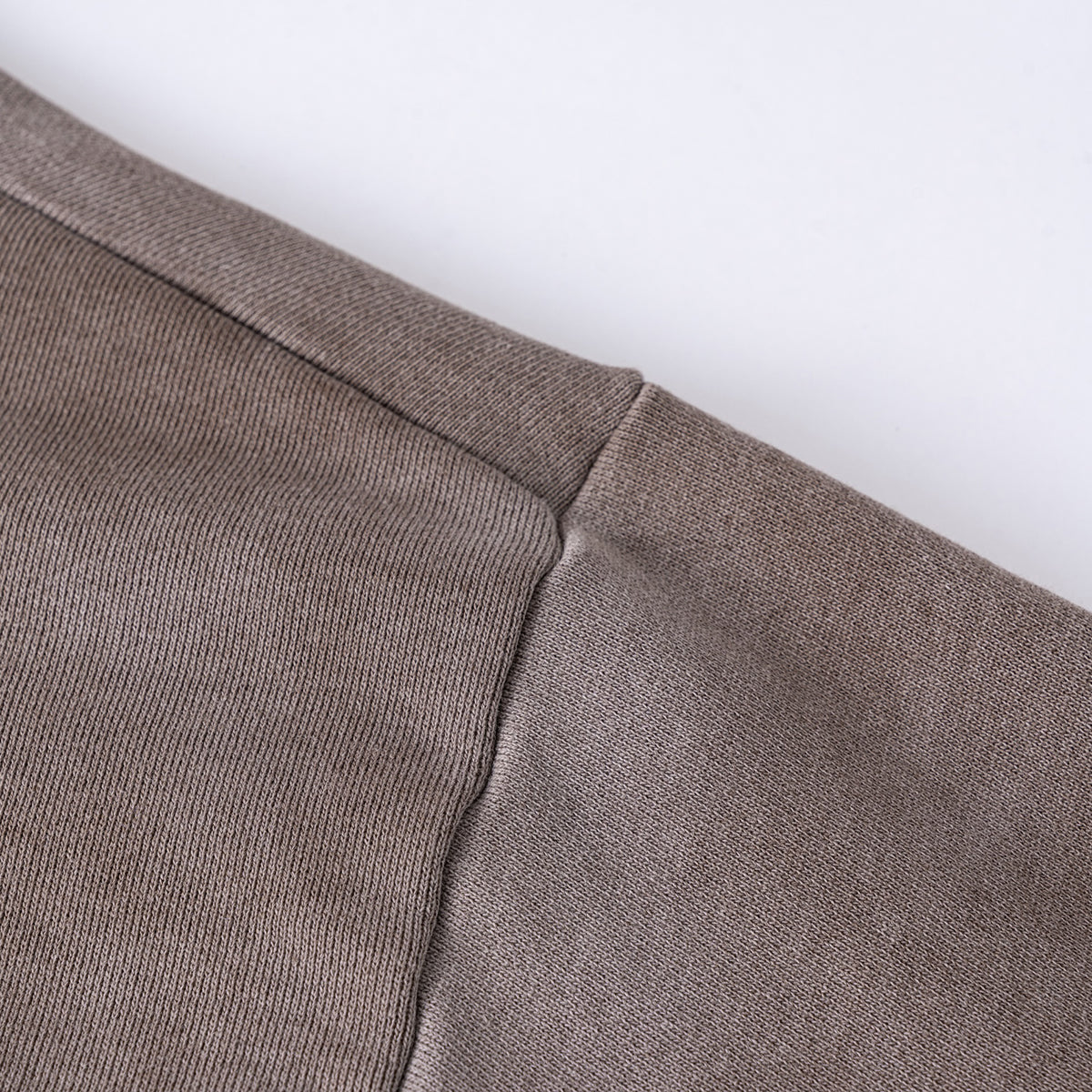 Two-Layer Sleeve Ombre Faded Hoodie