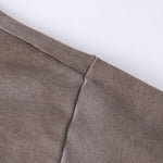 Two-Layer Sleeve Ombre Faded Hoodie