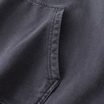 Relaxed Overdyed Ombre Faded Cotton Hoodie