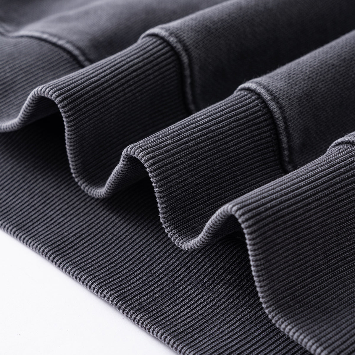 Relaxed Overdyed Ombre Faded Cotton Hoodie