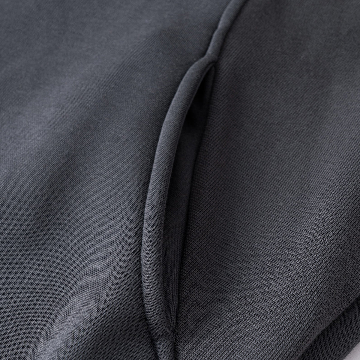 Relaxed Fit Paneled Fleece Hoodie