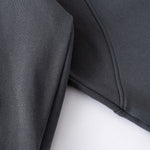 Relaxed Fit Paneled Fleece Hoodie