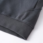 Relaxed Fit Paneled Fleece Hoodie