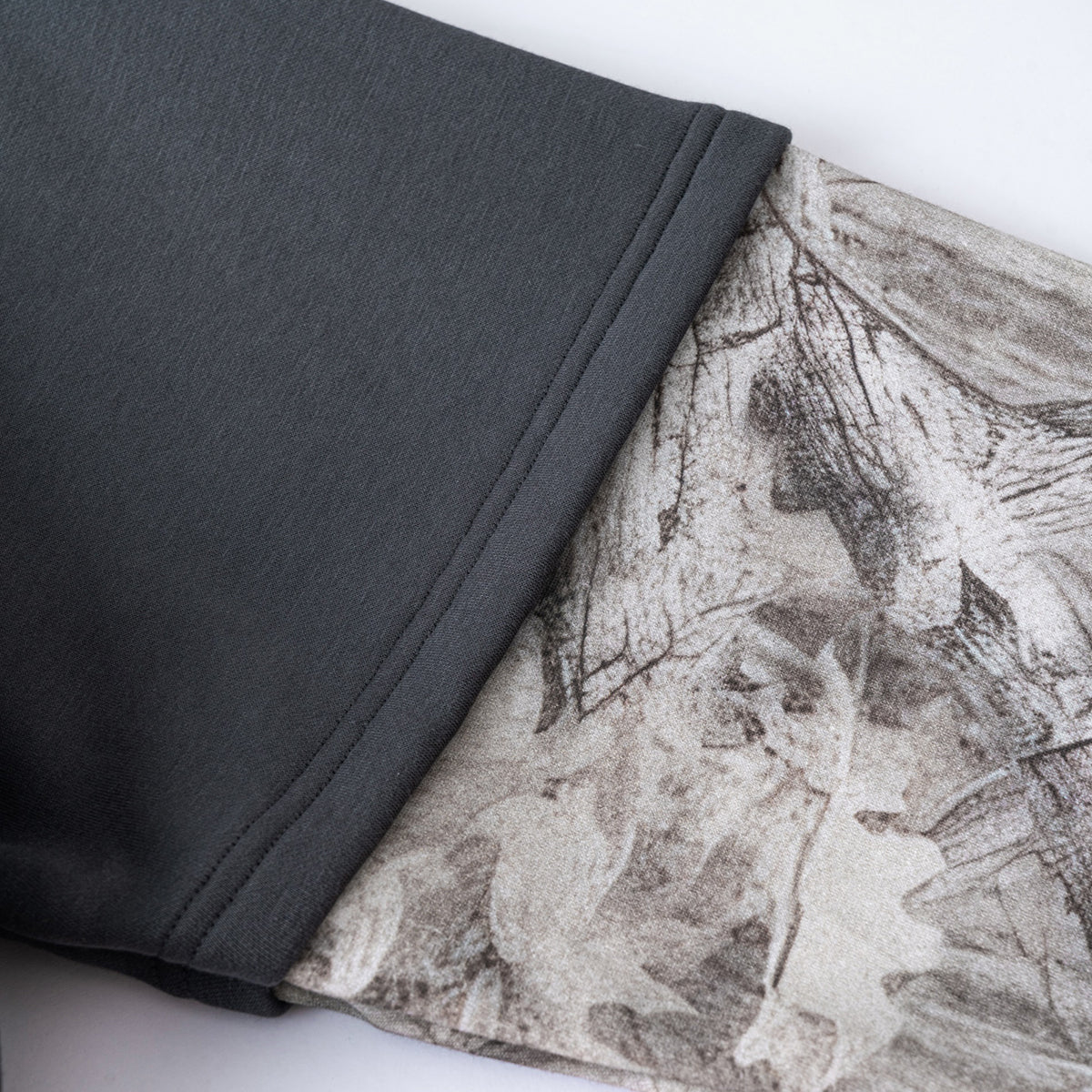 Branch Camo Two-Layer Sleeve Fleece Hoodie