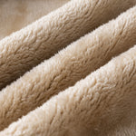 Zip-Up Loose Fit Plush-Lined Hoodie