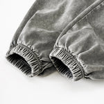 Men's Washed Faded Relaxed Joggers-INNBLAC Fashion Apparel