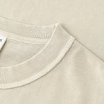 Washed Raw Edge Reverse T Shirt 275gsm