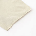 Washed Raw Edge Reverse T Shirt 275gsm
