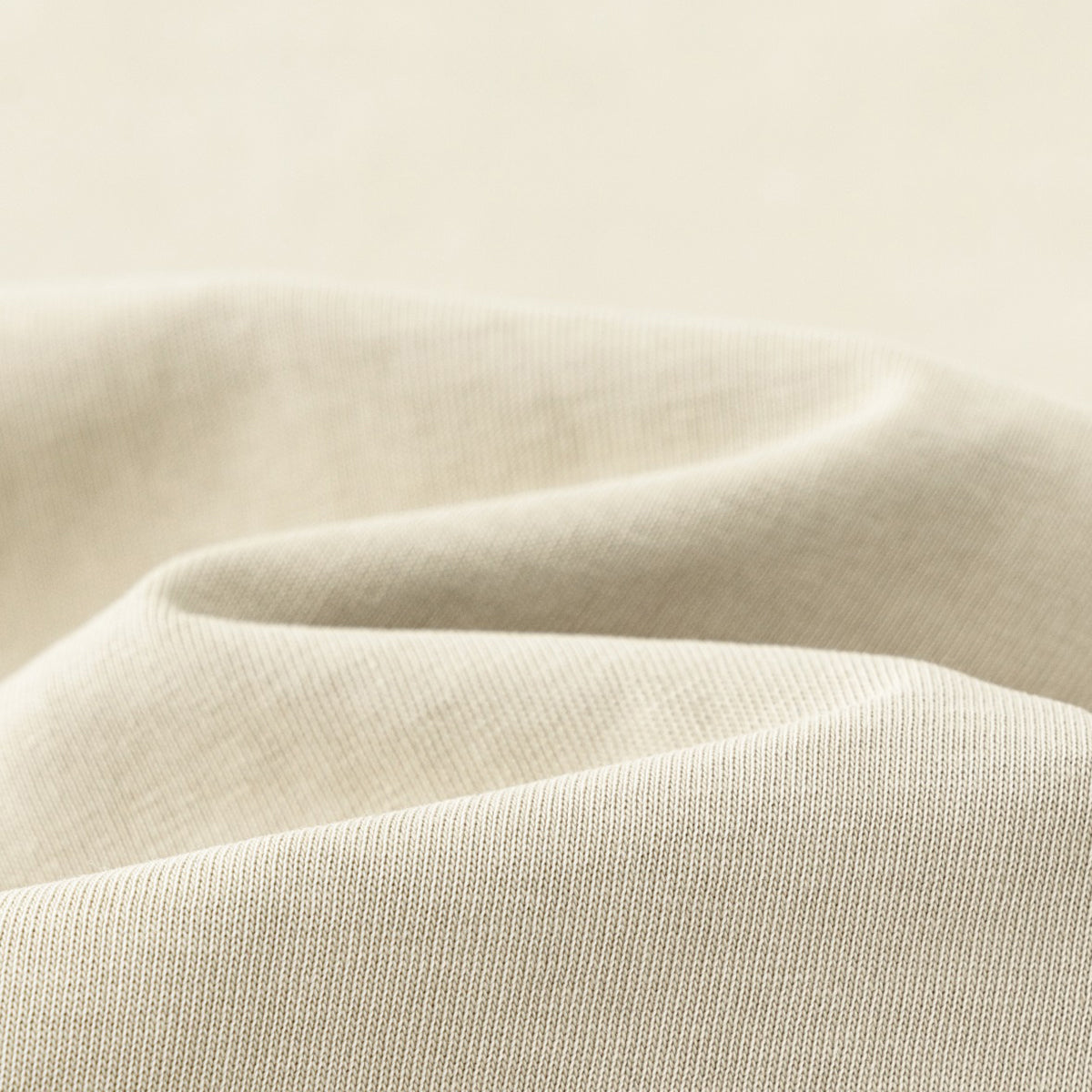 Washed Raw Edge Reverse T Shirt 275gsm